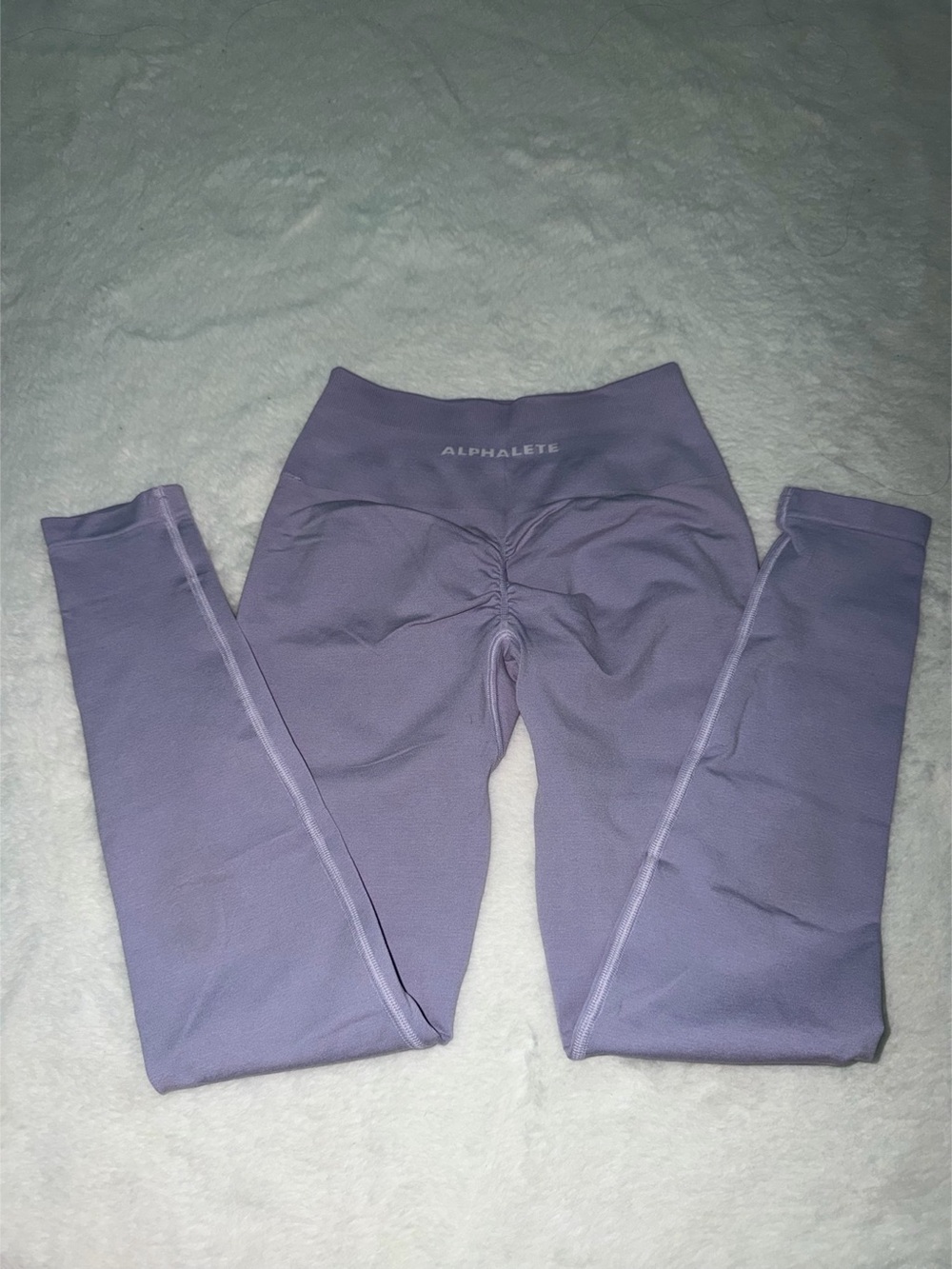 ALPHALETE Amplify Leggings Small Lilac